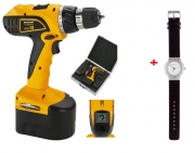 Trapano Avvitatore Einhell a batteria 18 v BPAS 18 C-AK con omaggio